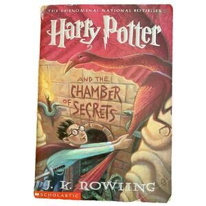 HARRY POTTER AND THE CHAMBER OF SECRETS 1999 J.K. Rowling Scholastic